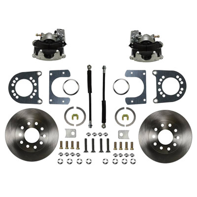 Leed Brakes LEERC0001 REAR DISC BRAKE KIT WITH PLAIN ROTORS AND ZINC PLATED CALIPERS