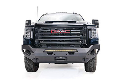 FAB FOURS GM20X50511 Matrix Front Bumper Fits 20 Sierra 2500 HD Sierra 3500 HD