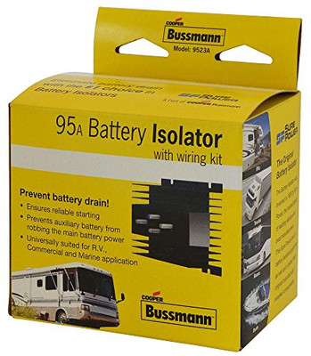 BUSSMANN RBBI95A BATT ISOLATOR CS 95A 2BATT BUSSMANN RBBI95A BATT ISOLATOR CS 95A 2BATT