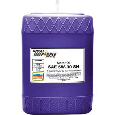 ROYAL PURPLE 05530 5W30 5 GALLON PAIL ROYAL PURPLE 05530 5W30 5 GALLON PAIL