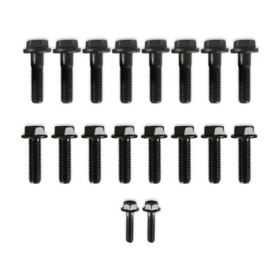 Lakewood LAK50397 LS/LT BELLHOUSING BOLT KIT CHROMOLY STEEL BLACK OXIDE COATED