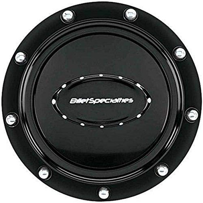 BILLET SPEC 32719 HORN BTN PRO-STYLE RIVET BLK BILLET SPEC 32719 HORN BTN PRO-STYLE RIVET BLK