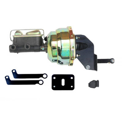 Leed Brakes LEEA84 8IN DUAL POWER BOOSTER 1IN BORE MASTER (ZINC)