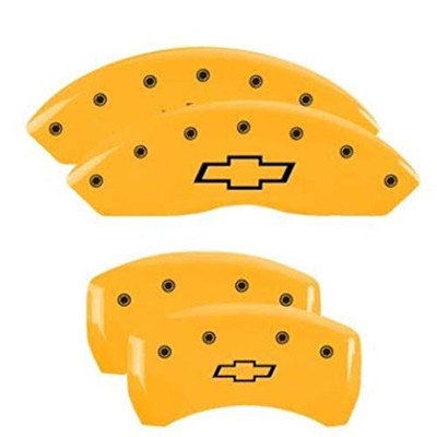 MGP CALIPER 14255SBOWY SET OF 4 CALIPER COVERS  ENGRAVED F