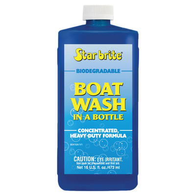 Star brite 080416P Phosphate-Free Sea Safe Boat Wash - Blueberry Scent, 16 oz