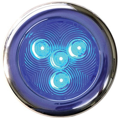 THMA PUCK LIGHT 3" SS/BLUE T. H. MARINE LED-51828-DP