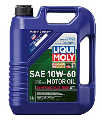 LIQUI MOLY 2024 SYNTHOIL RACE TECH GT1 10W-60 LIQUI MOLY 2024 SYNTHOIL RACE TECH GT1 10W-60