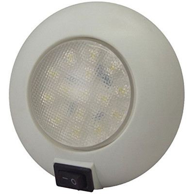 T-H MARINE232-LED51829DP LED DOME W-SWITCH COOL WHITE