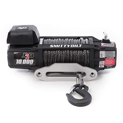 SMITTY BILT 98510 X2O GEN2 10K WINCH W/ SYNTHETIC ROPE