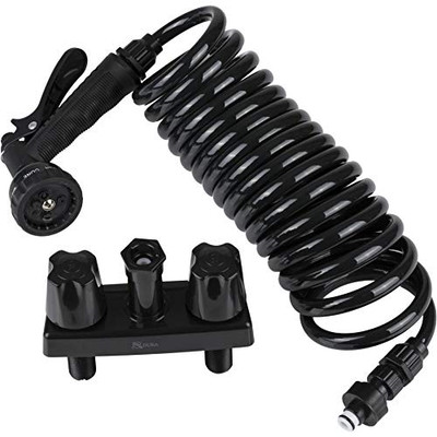 DURA FAUCET DFSA186BK EXT SPRAY FAUCET BLK/GRY DURA FAUCET DFSA186BK EXT SPRAY FAUCET BLK/GRY