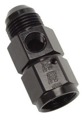 RUSSELL/EDEL 670343 Adapter Fitting: various models; Fuel Pressure Take Off Adapter; #6; black RUSSELL/EDEL 670343 Adapter Fitting: various models; Fuel Pressure Take Off Adapter; #6; black