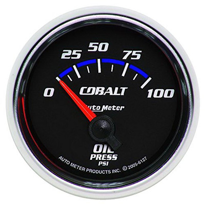 AUTO METER 6127 COBALT SSWEEP OIL PRESS