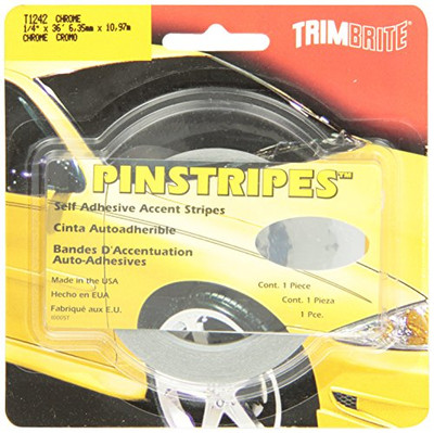 TRIMBRITE T1242 TRIM STRIPE 1/4 CHROME TRIMBRITE T1242 TRIM STRIPE 1/4 CHROME