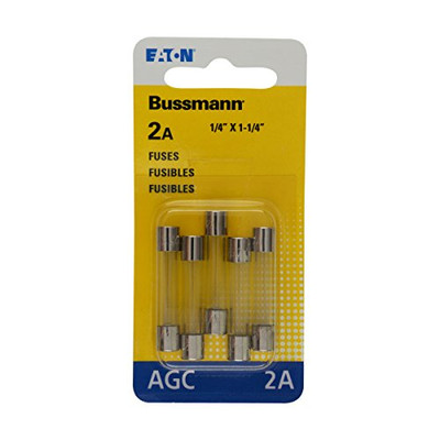 BUSSMANN BPAGC2RP 5PK BP/AGC2 FUSES BUSSMANN BPAGC2RP 5PK BP/AGC2 FUSES