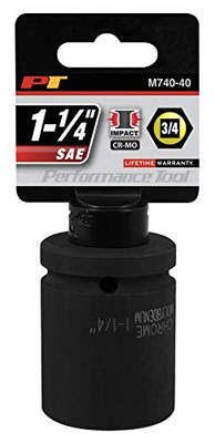 PERFORM TOOL M74040 SOCKET IMP 1-1/4