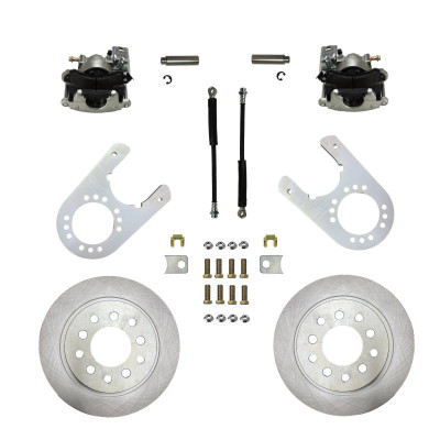 8899 CHEVY/GMC C1500 5LUG REAR DISC BRAKE CONVERSION SINGLE PISTON 10 IN DRUM