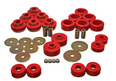 ENERGY SUSPN 34118R Energy Suspension Body Mount Set for GM