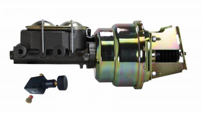 Leed Brakes LEE3K105 7IN DUAL POWER BOOSTER 11/8IN BORE MASTER ADJUSTABLE VALVE (ZINC)