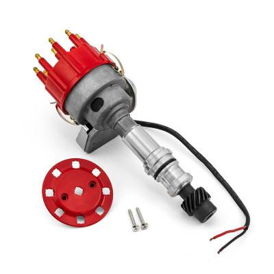 Speedmaster PCE376.1094.01 Oldsmobile 400 425 455 7000 Series Ready to Run Distributor Red