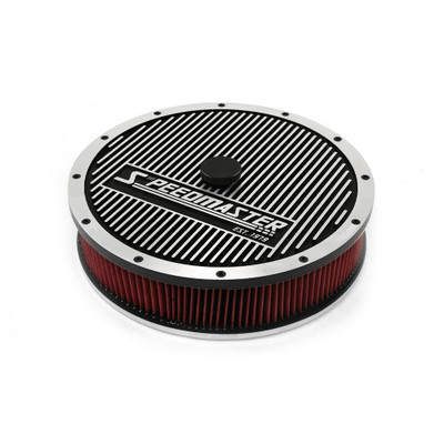 Speedmaster PCE104.1038.02 14" x 3" Washable Element Elite Top Flat Base Air Cleaner Kit