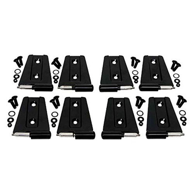 KENTROL 50576 DOOR HINGE SET (8 PCS - 4 DR) KENTROL 50576 DOOR HINGE SET (8 PCS - 4 DR)