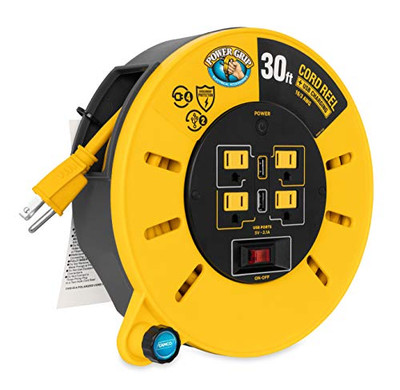 CAMCO 55290 POWERGRIP EXTENSION CORD REEL 30 CAMCO 55290 POWERGRIP EXTENSION CORD REEL 30