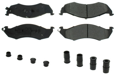 Centric Parts CEN105.05760 POSIQUIET PREMIUM CERAMIC BRAKE PADS WITH HARDWARE