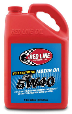 Red Line 5W40 Motor Oil - Gallon