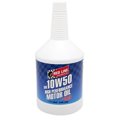 RED LINE 11204 10W50 MOTOR OIL - QT
