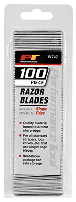 PERFORM TOOL W747 SCRAPER BLADES 100PK