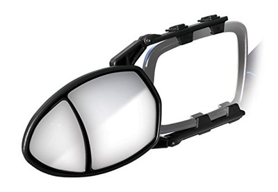 CAMCO 25653 TOWING MIRROR, CLAMP-ON,