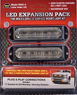 WOLO 8050A LED GRILL & SURFACE MOUNT EXPANSION