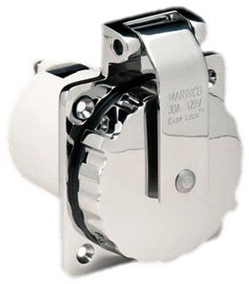 MARINCO 303SSELBRV 30A STAINLESS INLET MARINCO 303SSELBRV 30A STAINLESS INLET