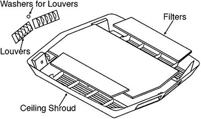 COLEMAN RVP 67993141 RETAINER FILTER (4 IN PAC