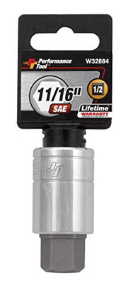 PERFORM TOOL W32884 HEX BIT SOCKET 11/16