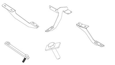 WESTIN 272275 RB MNT KIT TRAVERSE 18-19 BL