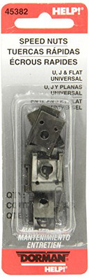 DORMAN 45382 SPEED NUT ASSORTMENT DORMAN 45382 SPEED NUT ASSORTMENT