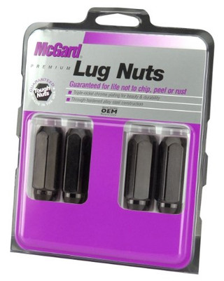 MCGARD 64025 LUGNUT 4PK 14X2.0 BLACK