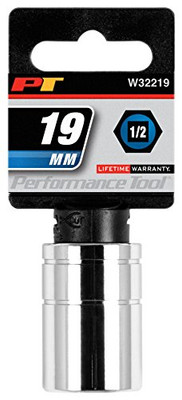 PERFORM TOOL W32219 SOCKET 19MM