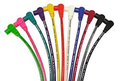 TAYLOR CABLE 73055 SPIRO-PRO 180DEG BLK 8CYL