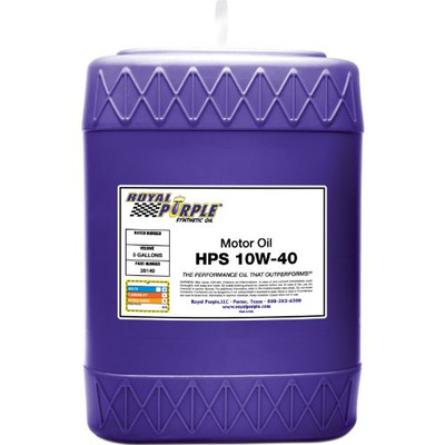 ROYAL PURPLE 35140 HPS 10W40 5 GALLON PAIL