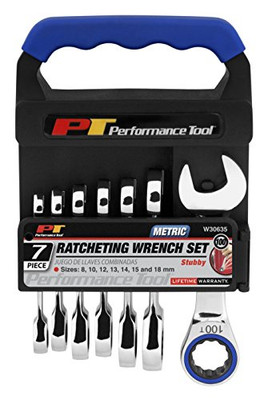 PERFORM TOOL W30635 7PC MET RATCH WRENCH SET