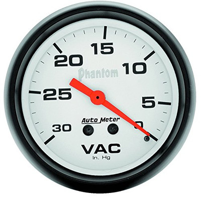 AUTO METER 5884 PHANTOM VACUUM 30HG
