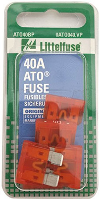 LITTELFUSE ATO40BP ATO FUSE 5 CDS/PACK, 40A