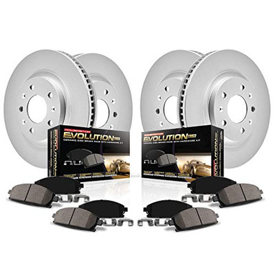 POWERSTOP CRK7557 Z17 COATED BRAKE KIT