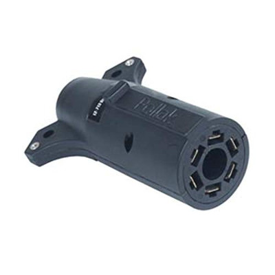 POLLAK 12719 7-WAY RV TO 6-WAY RND ADP POLLAK 12719 7-WAY RV TO 6-WAY RND ADP