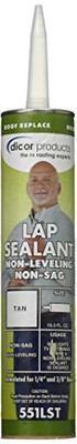 DICOR CORP 551LST1 TAN NON-SAG LAP SEALANT DICOR CORP 551LST1 TAN NON-SAG LAP SEALANT