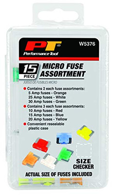 PERFORM TOOL W5376 FUSE ASSORTMENT