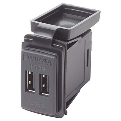BLUE SEA BSS1039 4.8A DUAL USB CHARGER SWITCH