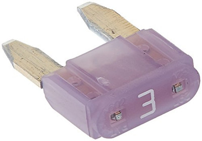 LITTELFUSE MIN3BP MINI FUSE 5 CDS/PACK  3A
